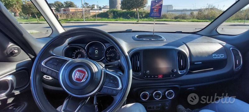 Usata Fiat 500L 95 CV (69 kW) 2017 Grigio Monovolume