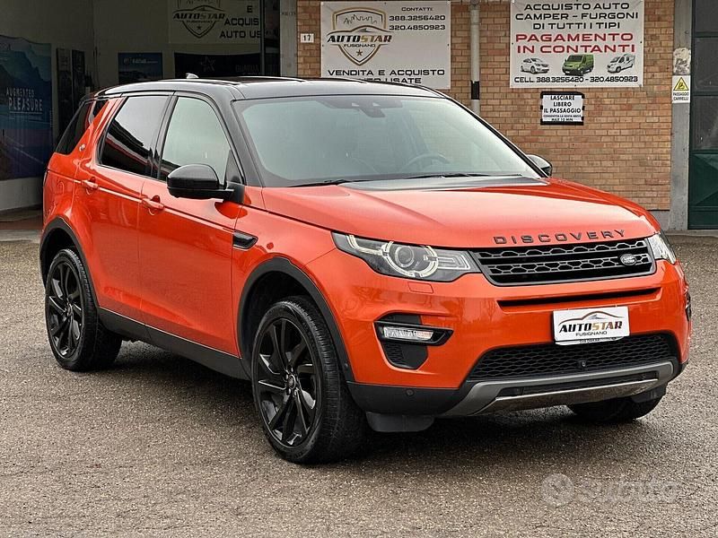 Usata Land Rover Discovery Sport Pure 149 CV (109 kW) 2017 Arancione SUV