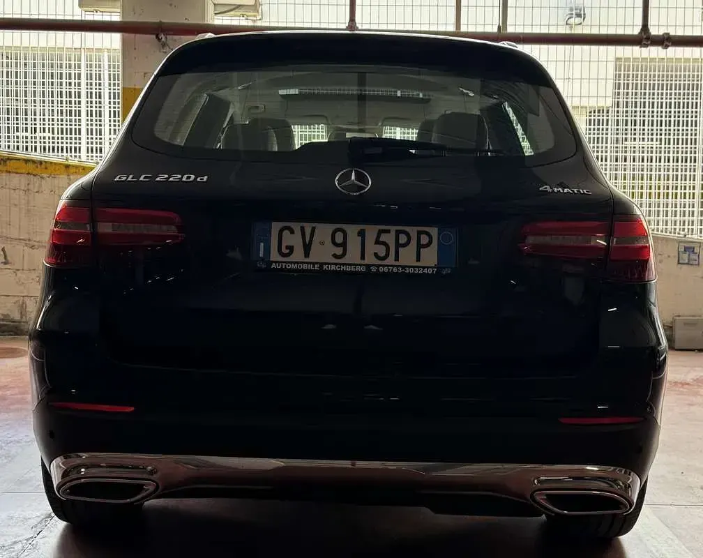 Begagnad Mercedes GLC220 170 HK (125 kW) 2016 Blå SUV