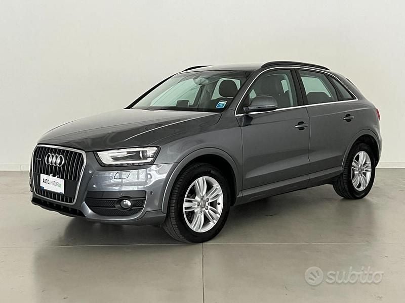 Usata Audi Q3 Advanced Plus 177 CV (130 kW) 2012 Grigio SUV