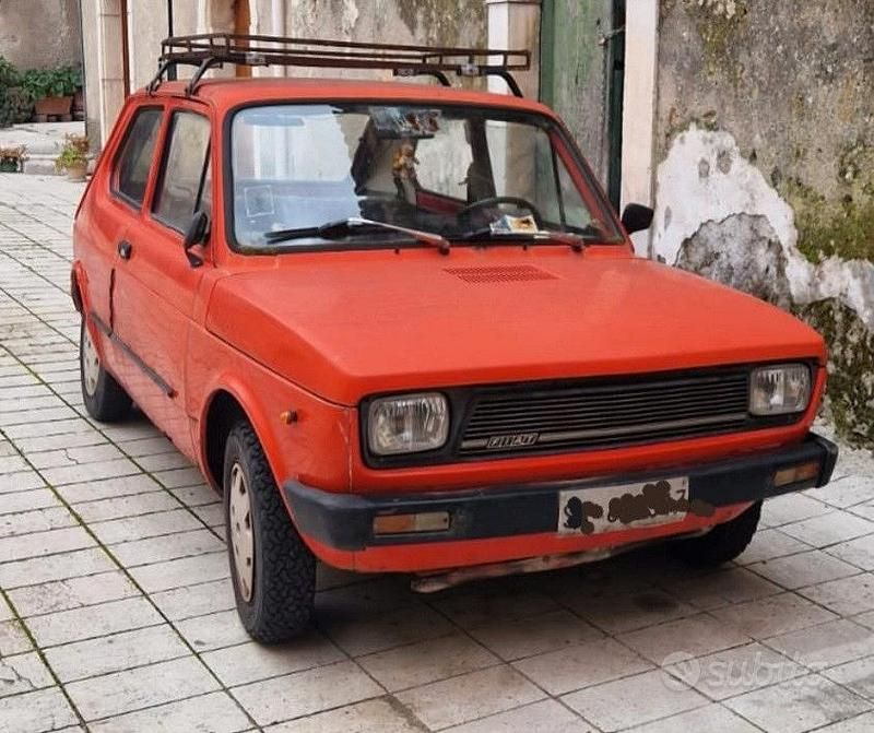 Usata Fiat 127 1981 Rosso Berlina