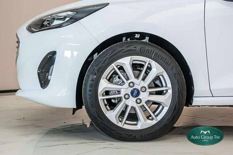 Usata Ford Fiesta Titanium 75 CV (55 kW) 2022 Bianco Berlina
