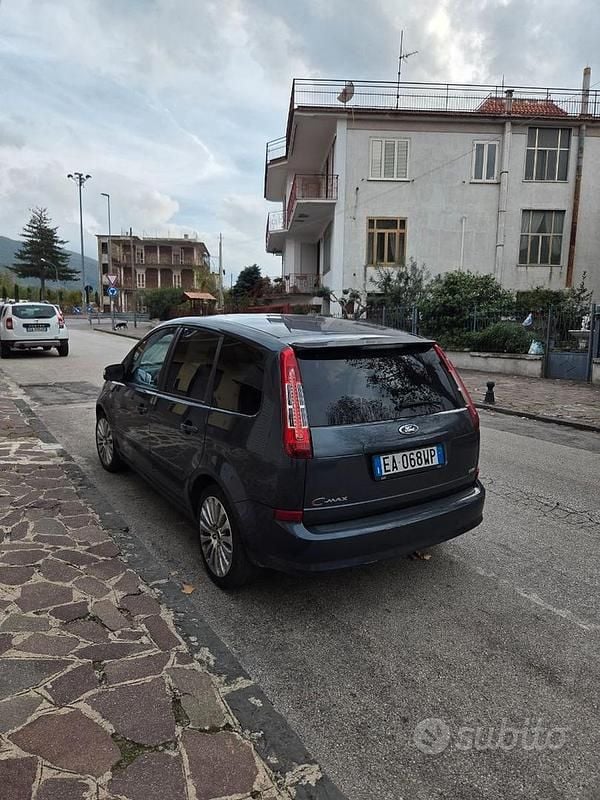 Usata Ford C-MAX Titanium 110 CV (80 kW) 2010 Blu Monovolume