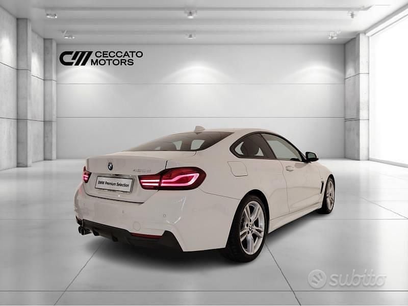 Usata BMW 420 M Sport 190 CV (139 kW) 2021 Bianco Coupé