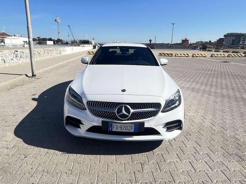 Usata Mercedes C200 Premium 160 CV (117 kW) 2019 Bianco Berlina