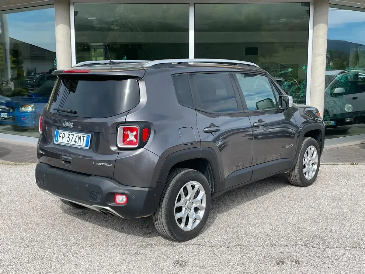 Usata Jeep Renegade Limited 170 CV (125 kW) 2018 Grigio SUV