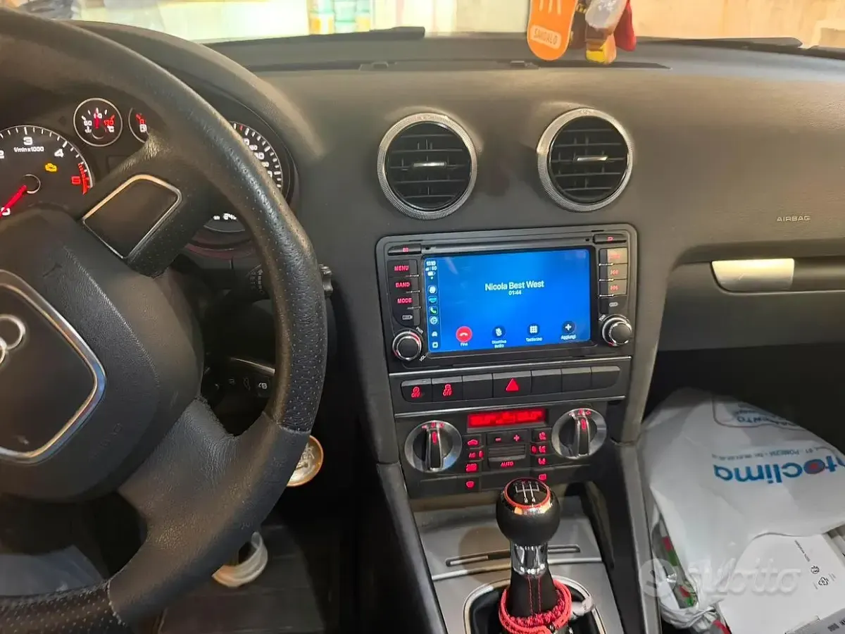 Usata Audi A3 105 CV (77 kW) 2010 Bianco Utilitaria