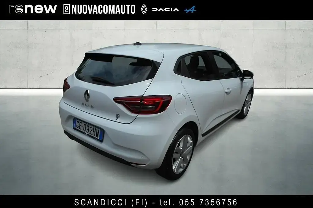Usata Renault Clio V SE 67 CV (49 kW) 2021 Bianco Berlina