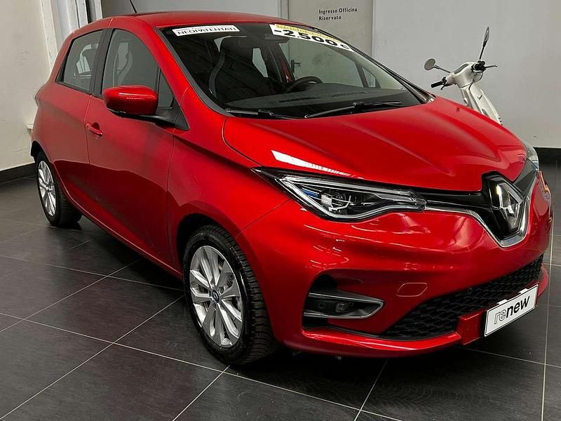 Usata Renault Zoe Zen 50 kW (69 CV) 2020 Rosso Utilitaria