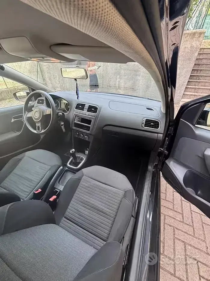 Usata VW Polo R 80 CV (58 kW) 2010 Nero Utilitaria