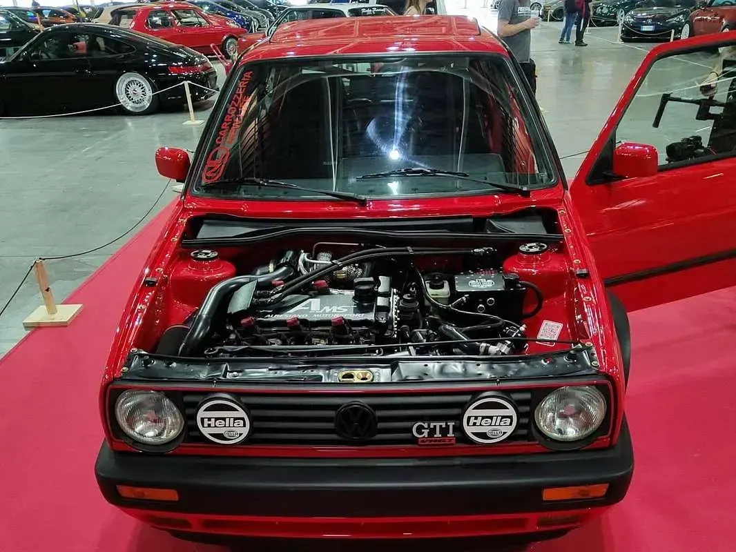 Usata VW Golf II GTI 420 CV (308 kW) 1989 Rosso Utilitaria