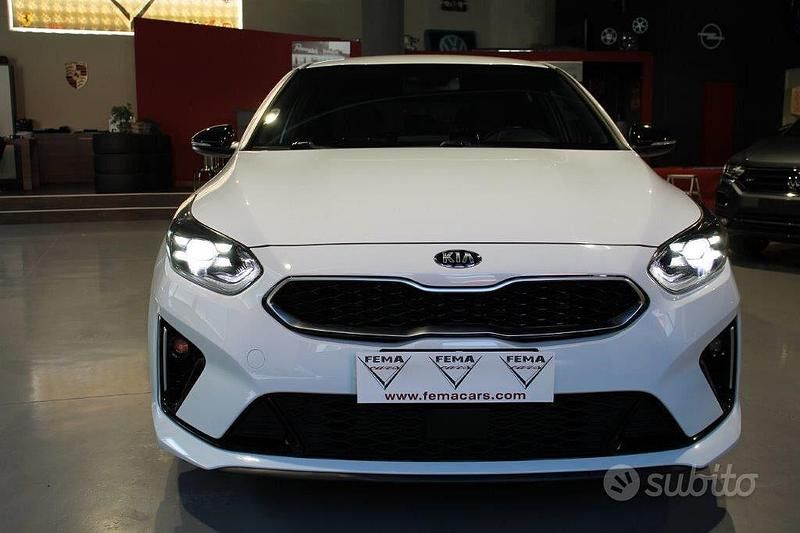 Usata Kia Ceed GT GT-Line 136 CV (100 kW) 2020 Bianco Berlina