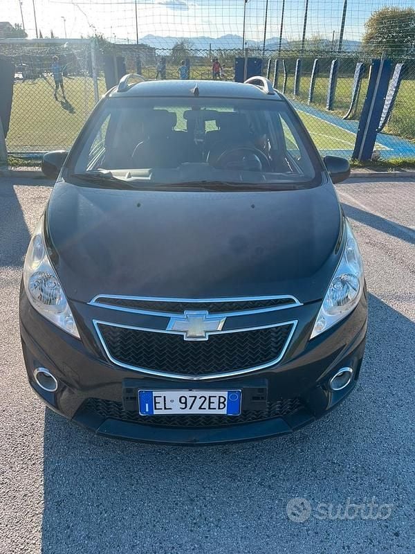 Usata Chevrolet Spark LT 82 CV (60 kW) 2012 Nero Utilitaria