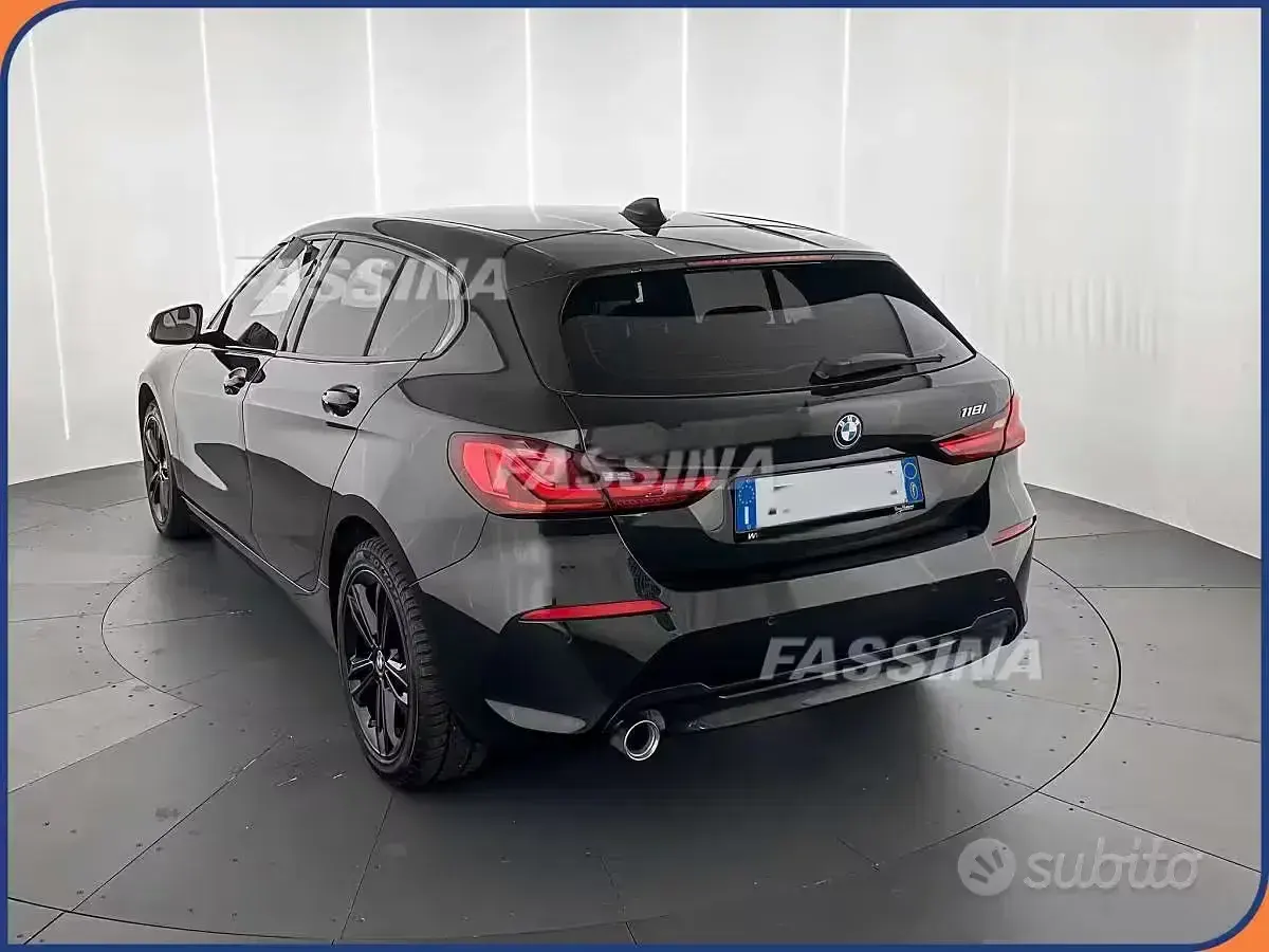 Usata BMW 118 M Sport 136 CV (100 kW) 2019 Nero Berlina