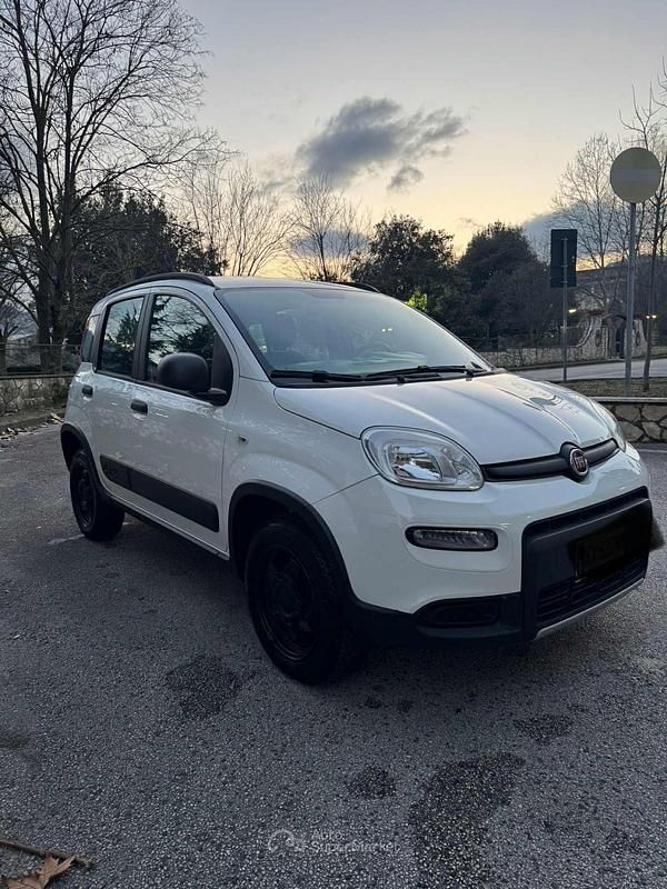 Usata Fiat Panda 4x4 84 CV (61 kW) 2019 Bianco Utilitaria