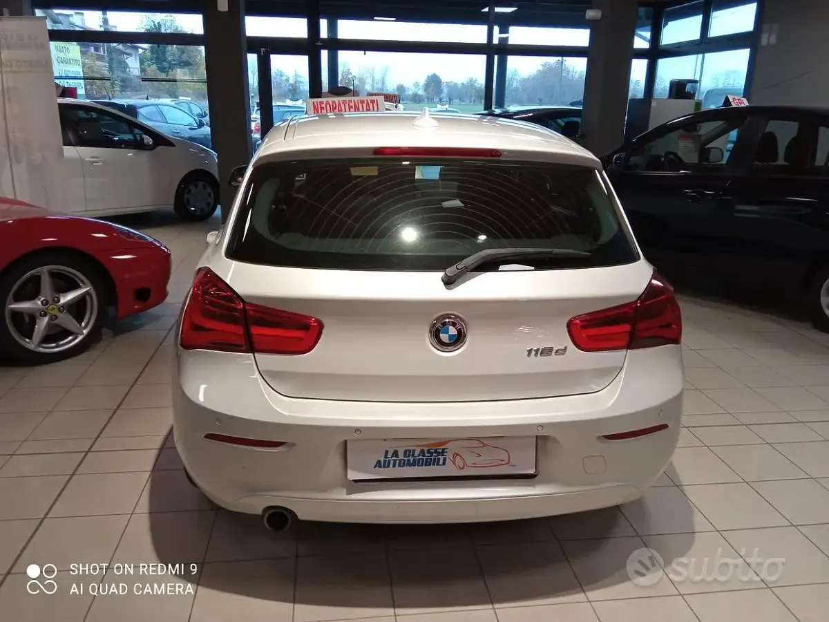Usata BMW 116 Sport Line 116 CV (85 kW) 2016 Bianco Utilitaria