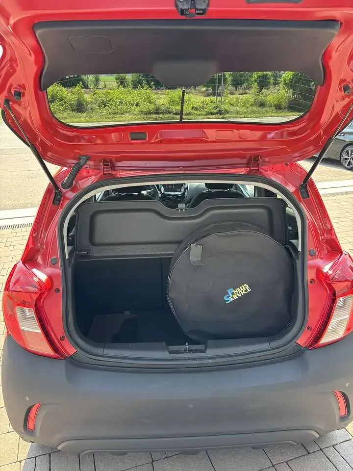 Usata Opel Karl Rocks 73 CV (53 kW) 2017 Rosso Utilitaria
