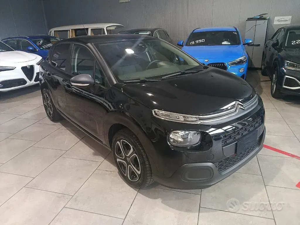 Usata Citroën C3 Feel 83 CV (61 kW) 2019 Nero Utilitaria