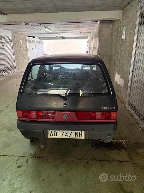 Usata Lancia Ypsilon 1990 Rosso Utilitaria