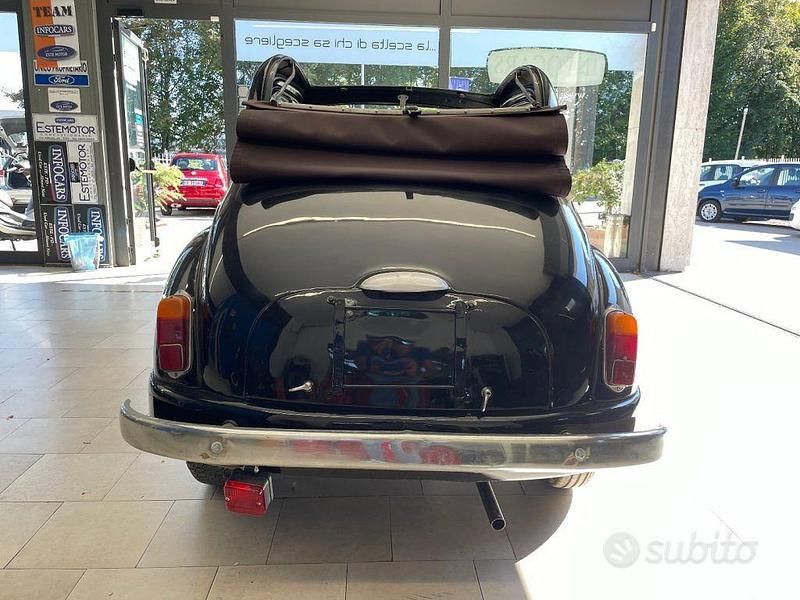 Usata Fiat Topolino 1950 Nero Utilitaria
