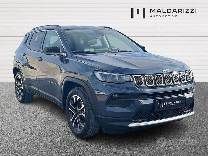 Blu Usata 2021 Jeep Compass Limited SUV | 19.900 € (Buon prezzo) - Immagine 1/4