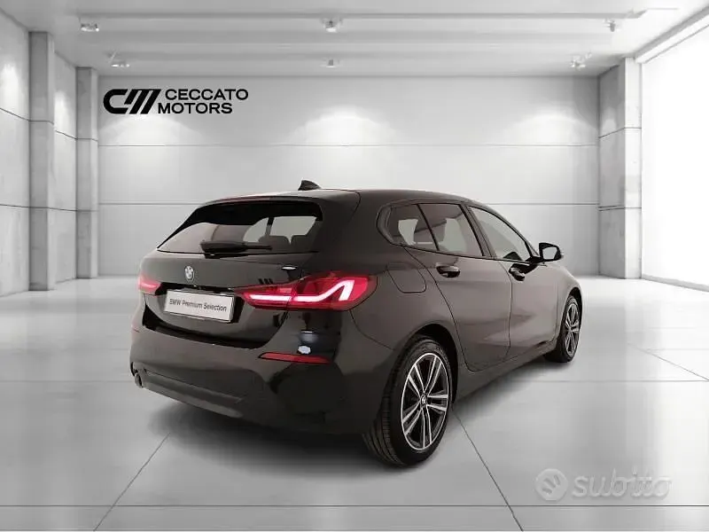 Usata BMW 116 Advantage 116 CV (85 kW) 2022 Nero Utilitaria