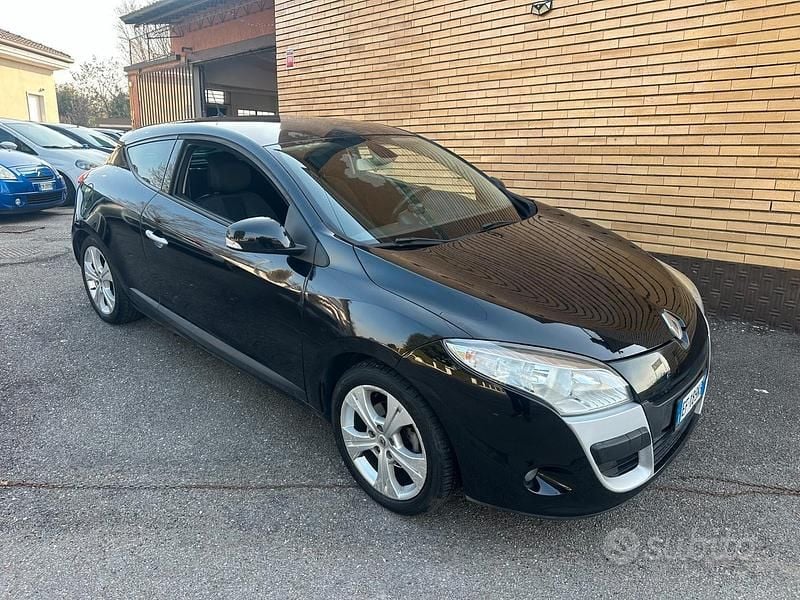 Usata Renault Mégane GT Line GT-Line 130 CV (95 kW) 2010 Nero Coupé