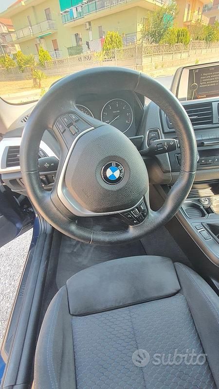 Usata BMW 116 M Sport 116 CV (85 kW) 2014 Blu Utilitaria