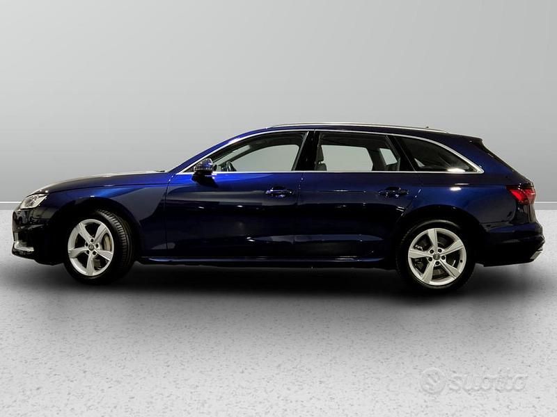 Usata Audi A4 Advanced 245 CV (180 kW) 2020 Blu Station wagon
