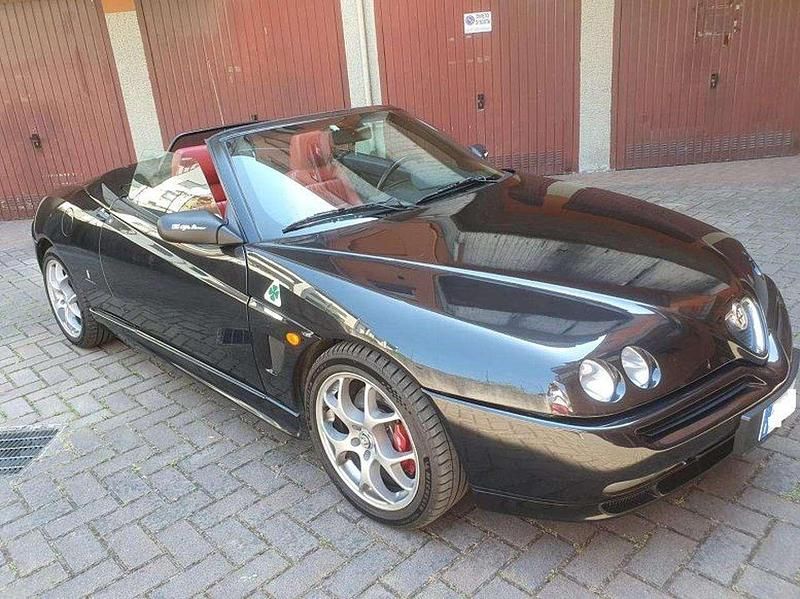 Nero Usata 2003 Alfa Romeo Spider Cabrio | 28.800 € (Molto cara) - Immagine 1/4