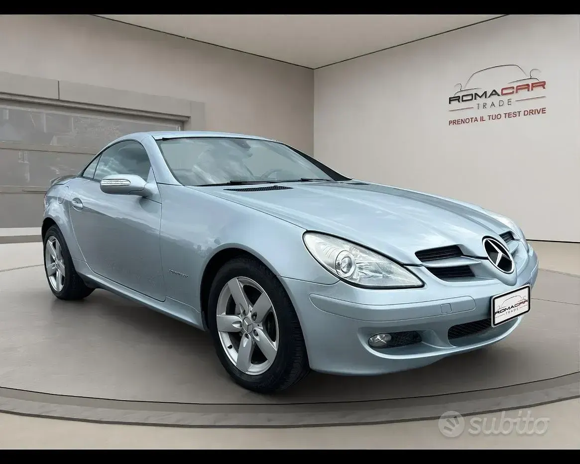 Usata Mercedes SLK200 Edition 163 CV (119 kW) 2004 Grigio met Cabrio