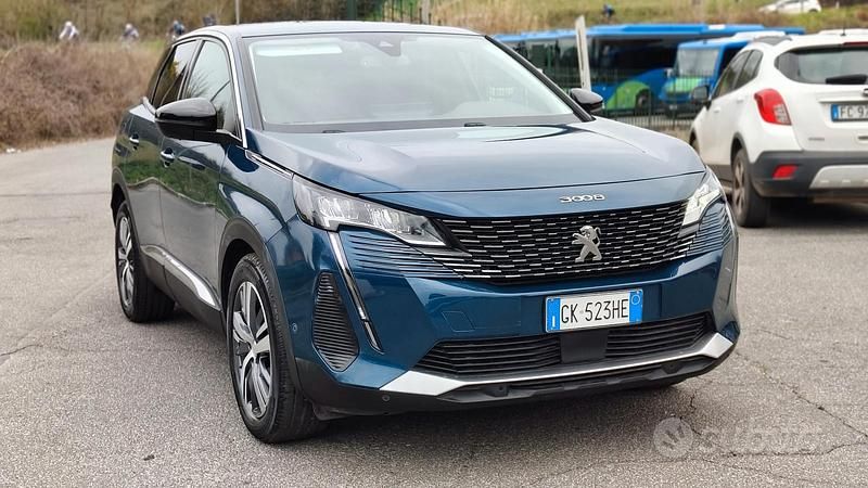 Usata Peugeot 3008 130 CV (95 kW) 2022 Blu SUV