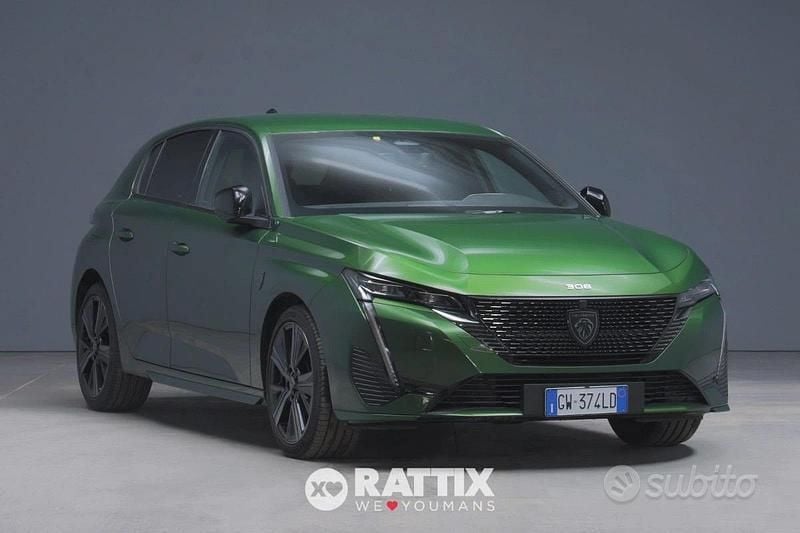 Usata Peugeot 308 GT 131 CV (96 kW) 2024 Verde Berlina