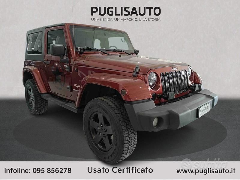 Usata Jeep Wrangler Sahara 177 CV (130 kW) 2007 Rosso SUV