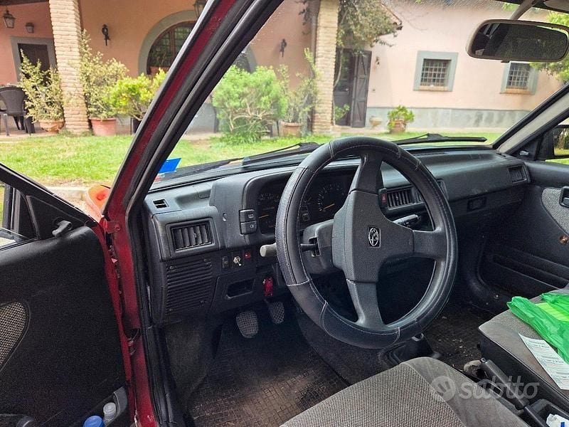 Usata Subaru Justy 1989 Rosso Utilitaria