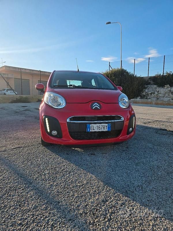 Usata Citroën C1 2013 Rosso Utilitaria