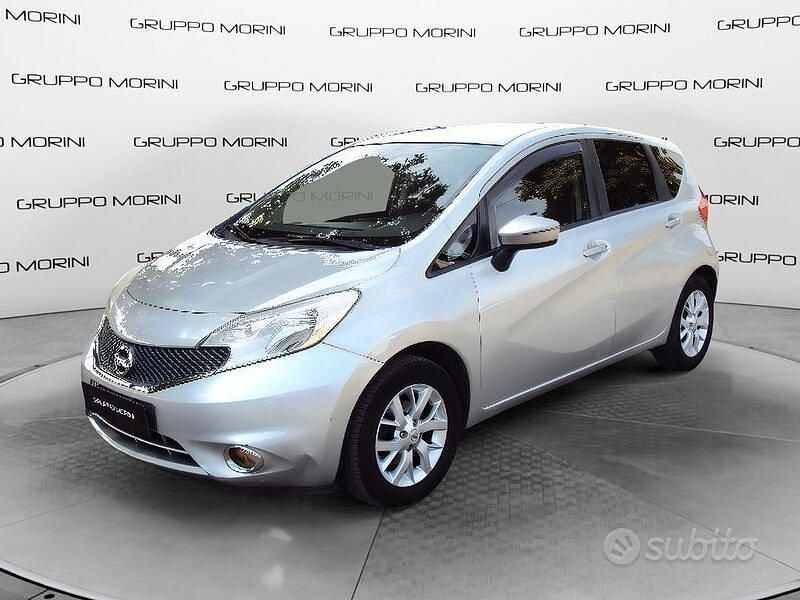 Usata Nissan Note Acenta 80 CV (58 kW) 2014 Argento Monovolume