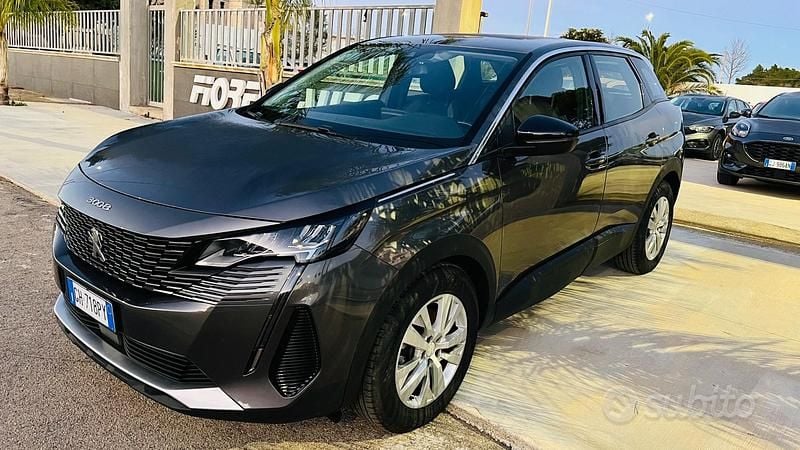 Usata Peugeot 3008 130 CV (95 kW) 2022 Grigio Berlina