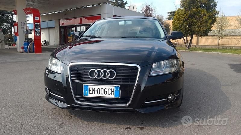 Usata Audi A3 90 CV (66 kW) 2012 Nero Utilitaria