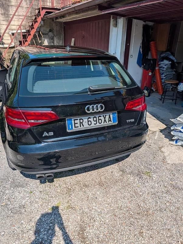 Usata Audi A3 122 CV (89 kW) 2013 Nero Berlina