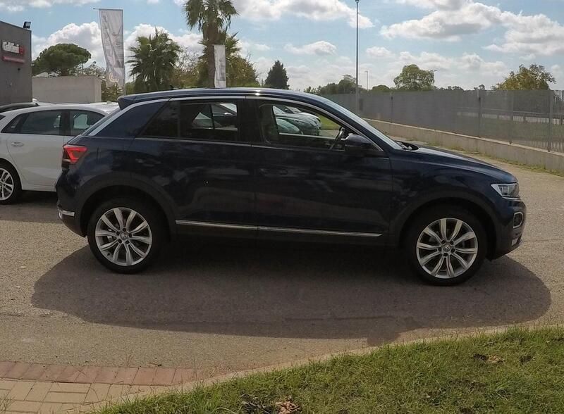 Usata VW T-Roc Advance 116 CV (85 kW) 2019 Blu SUV