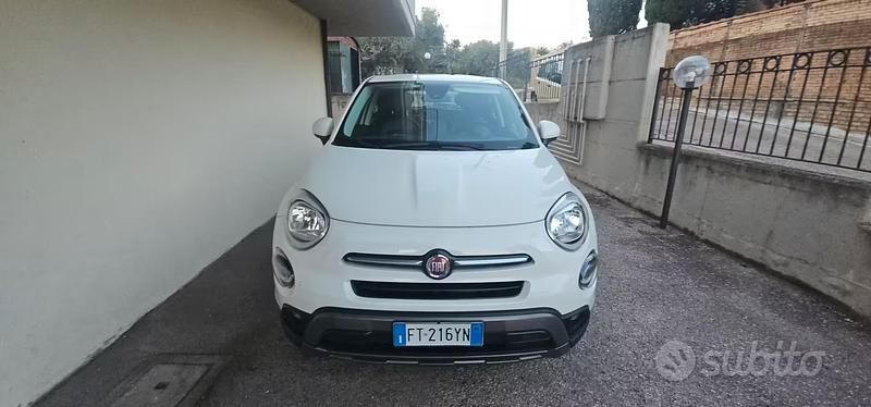 Usata Fiat 500X Cross 95 CV (69 kW) 2019 Bianco SUV