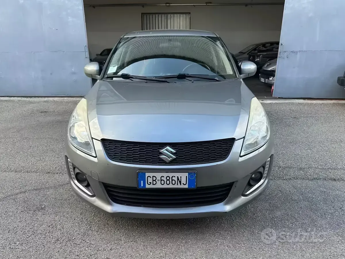 Brugt Suzuki Swift 95 HK (69 kW) 2014 Grå Hatchback