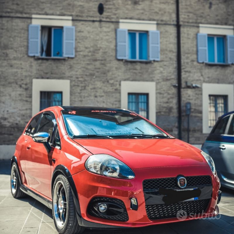 Usata Abarth Grande Punto 155 CV (114 kW) 2007 Rosso Utilitaria