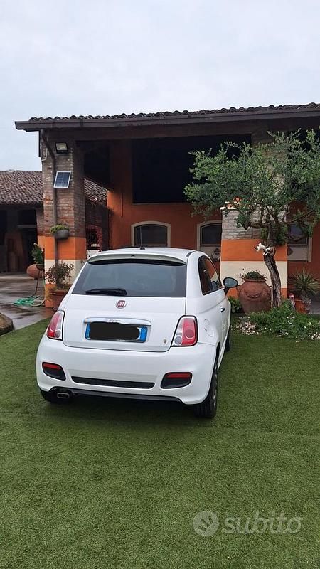 Usata Fiat 500 Pop Star 69 CV (50 kW) 2015 Bianco Utilitaria