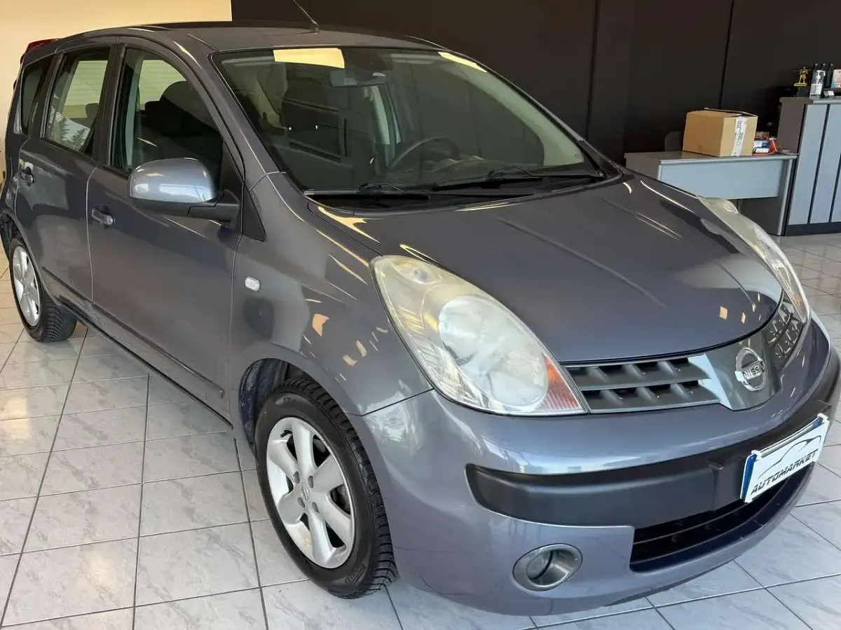 Usata Nissan Note Acenta 88 CV (64 kW) 2007 Grigio Utilitaria