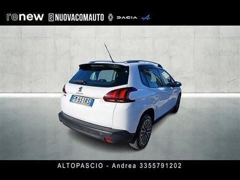 Usata Peugeot 2008 Active 75 CV (55 kW) 2017 Bianco SUV