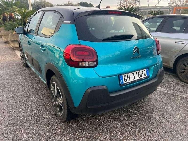 Usata Citroën C3 Feel 102 CV (75 kW) 2021 Blu/azzurro Berlina