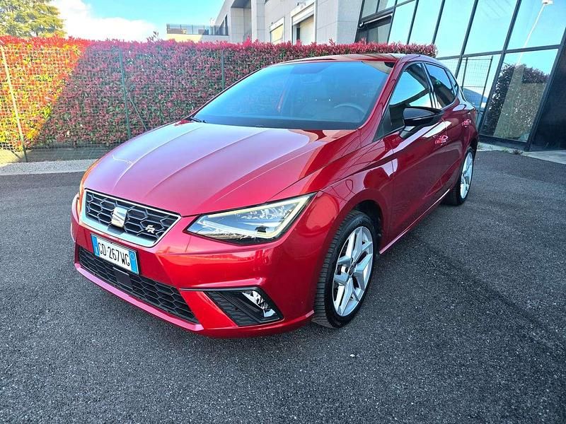 Usata Seat Ibiza FR 90 CV (66 kW) 2021 Rosso Utilitaria