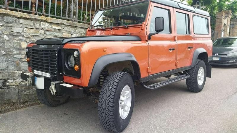 Arancione Usata 2006 Land Rover Defender SE Station wagon | 24.900 € (Super prezzo) - Immagine 1/4